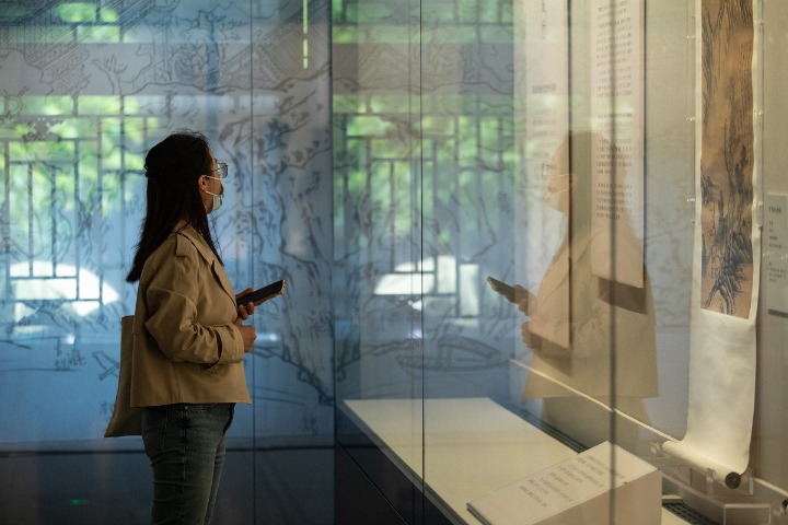 Exhibition at former prince’s palace revisits Pu Xinyu’s sketches and draft paintings