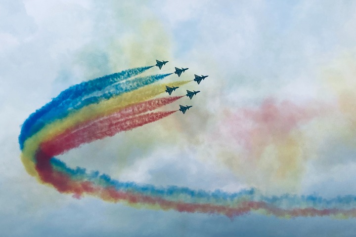 Exciting aviation exhibition in Changchun