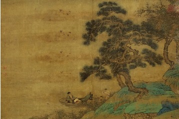 Ancient painting depicts reclusive pursuit of literati about 700 years ago