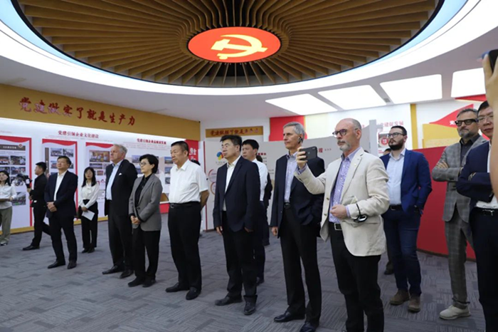 Zibo's Qihe Biotech hosts ambassadors, showcases global mushroom trade