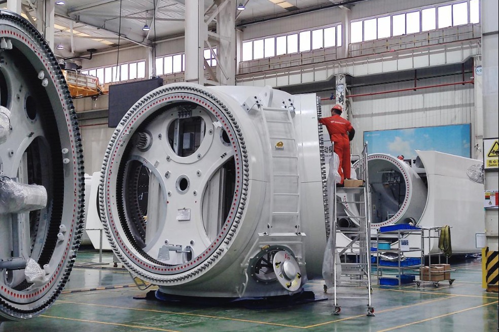 Yancheng's Dafeng district leads global offshore wind power industry growth