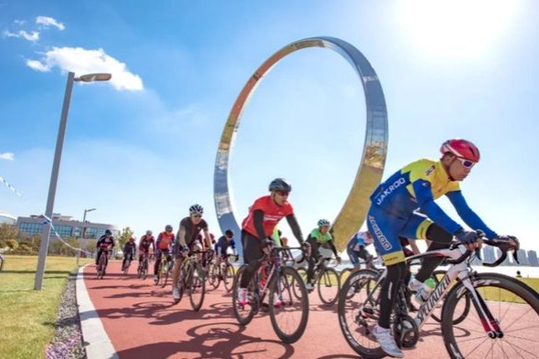 Rongcheng is a city for cyclists