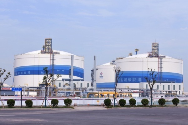 China completes its largest LNG storage base