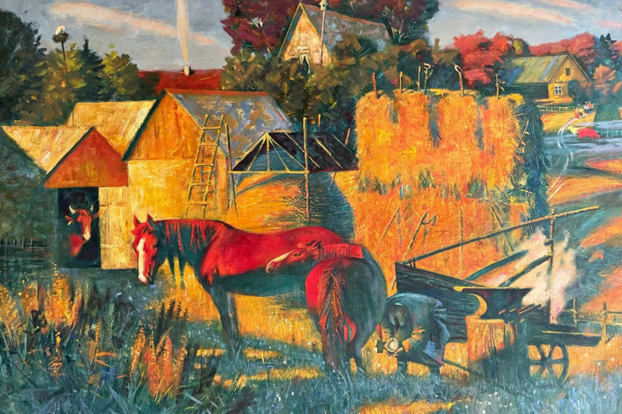 Russian art exhibition celebrates vigor and diversity