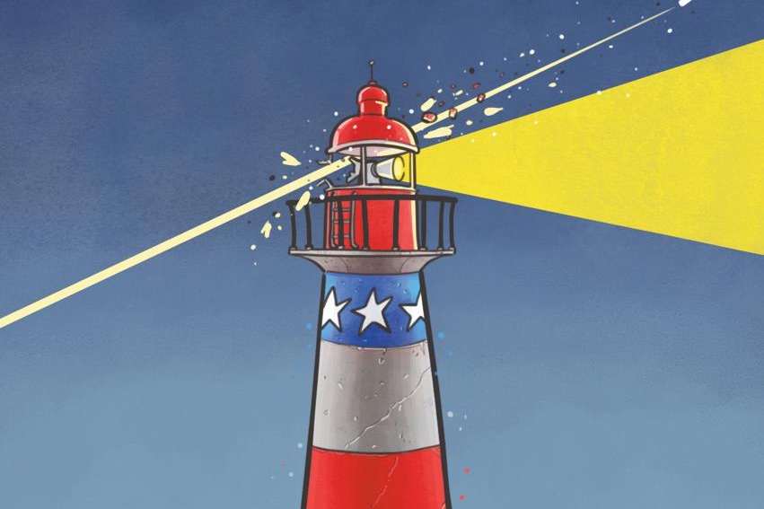 The joke's on oneself