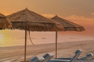 Experience magical sunsets on Weihai beach