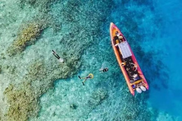 Sanya is a draw for foreign tourists