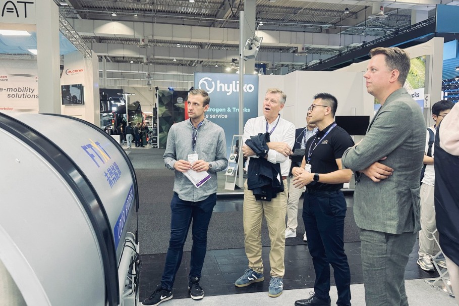 FTXT displays cutting-edge hydrogen products in Germany