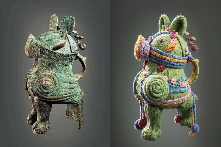 Henan Museum’s treasures don winter sweaters