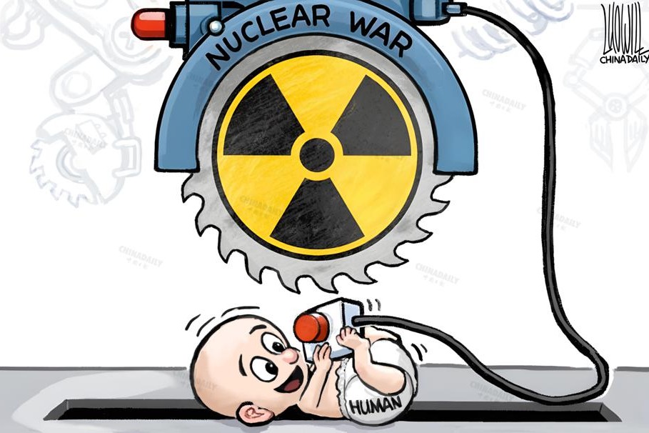 China Daily cartoon: Nuclear war