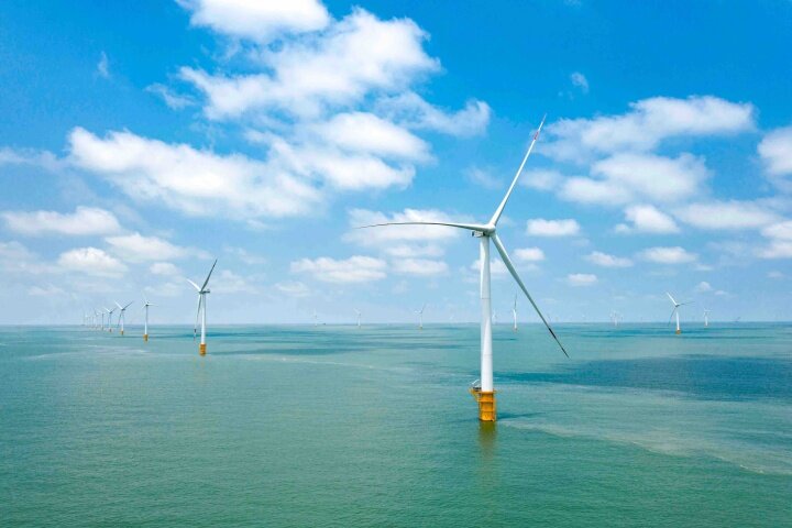 Nantong's offshore wind farms generate over 18b kWh of power