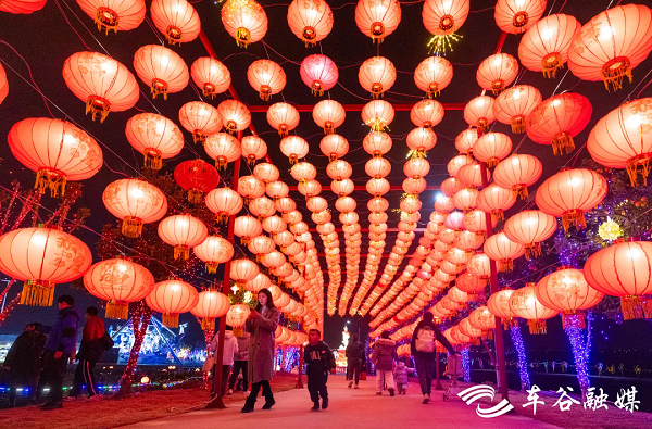 Lantern festival adds joy to Chinese New Year