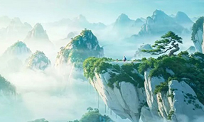 Chentangguan Pass in Ne Zha 2 inspired by Guilin scenery