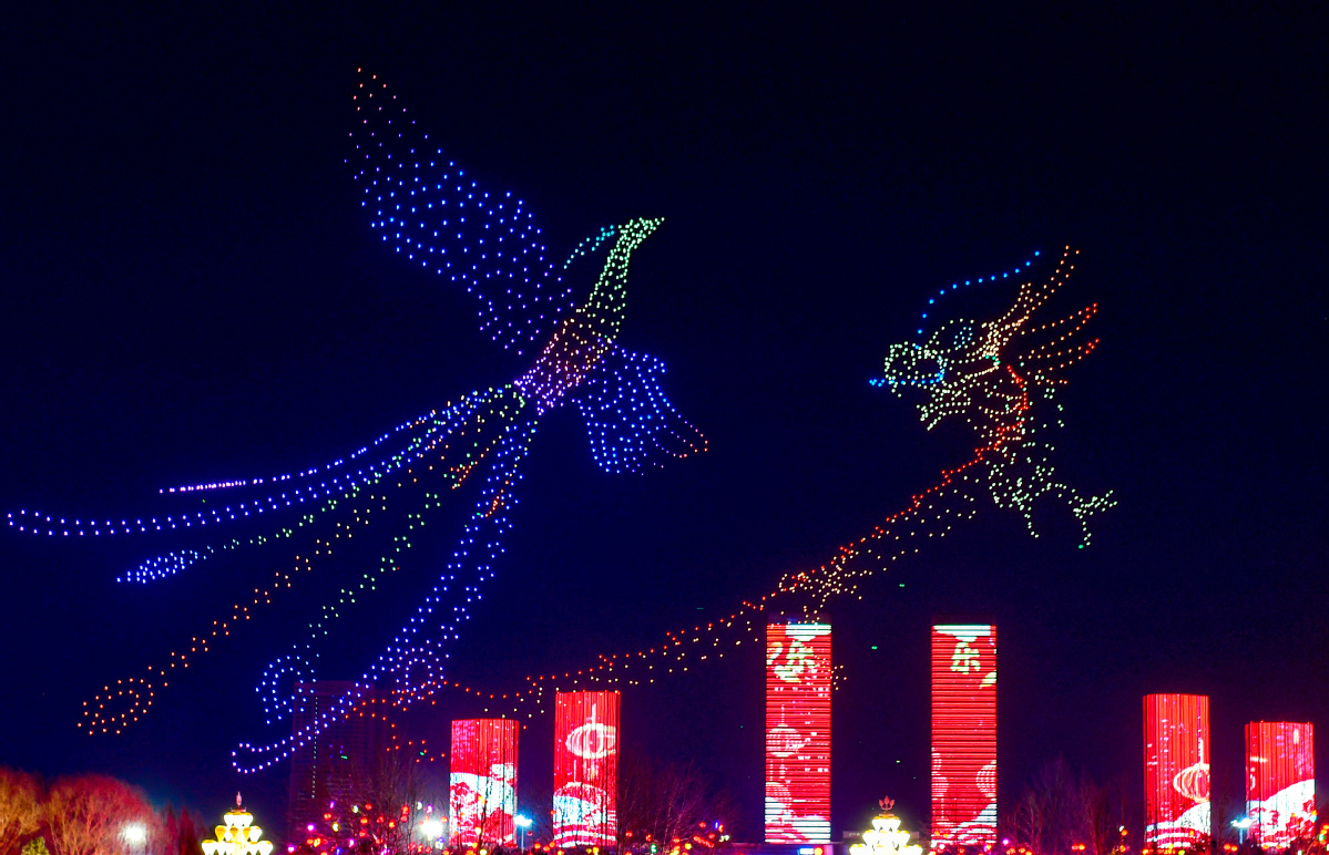 Ordos amazes with spectacular Lantern Festival show
