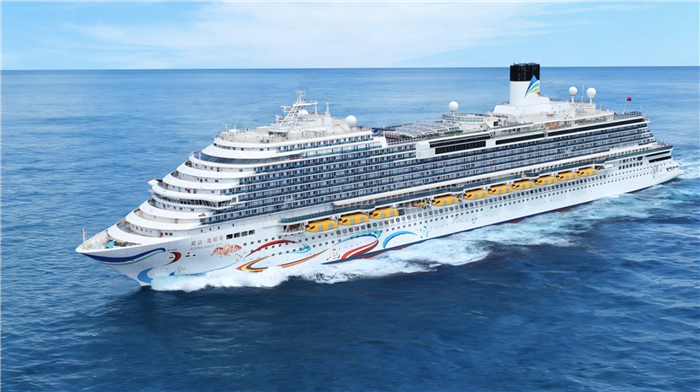 First Chinese-made cruise ship to set sail from Qingdao
