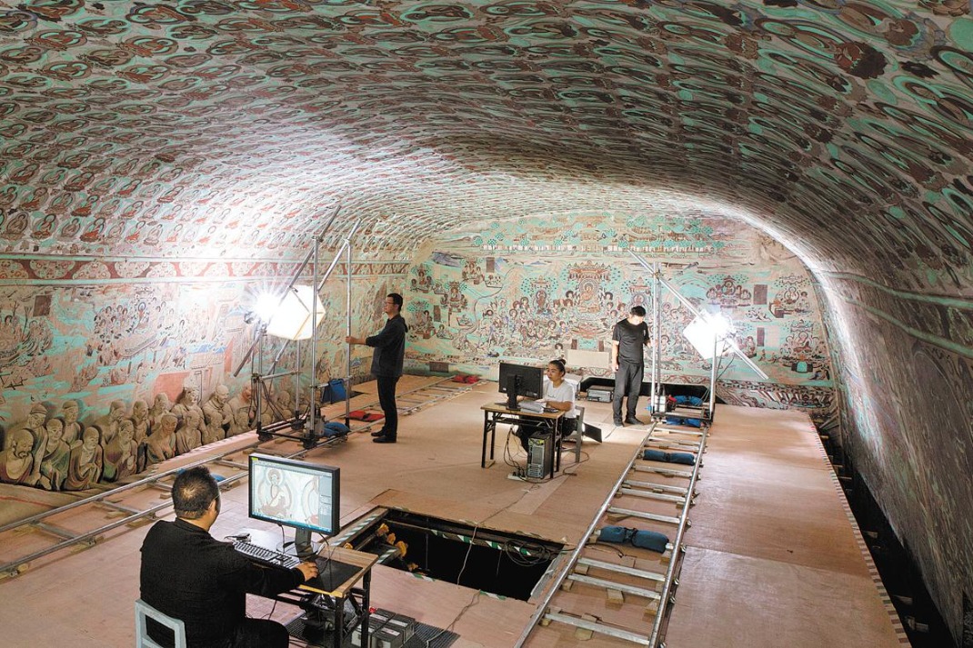 Lost relics from Mogao Grottoes to be 'digitally restored'