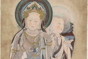 Traditional method of learning painting still radiates value