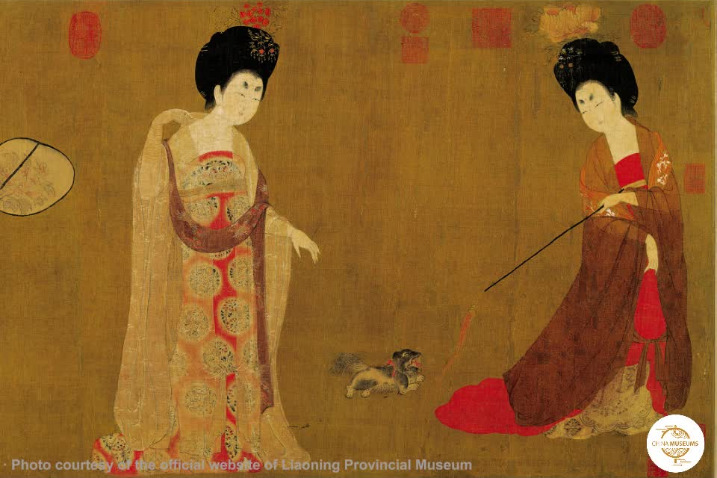 Women's timeless beauty in Tang Dynasty painting