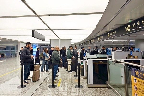 Hangzhou airport sees takeoff in Jan-Feb inbound arrivals