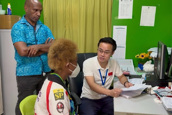 China boosts healthcare in PNG with specialized clinic