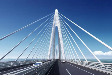 Cross-sea bridge project takes wing