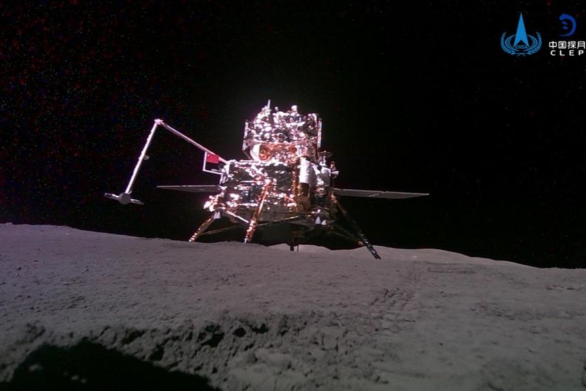 Magma ocean hint revealed by Chang'e 6