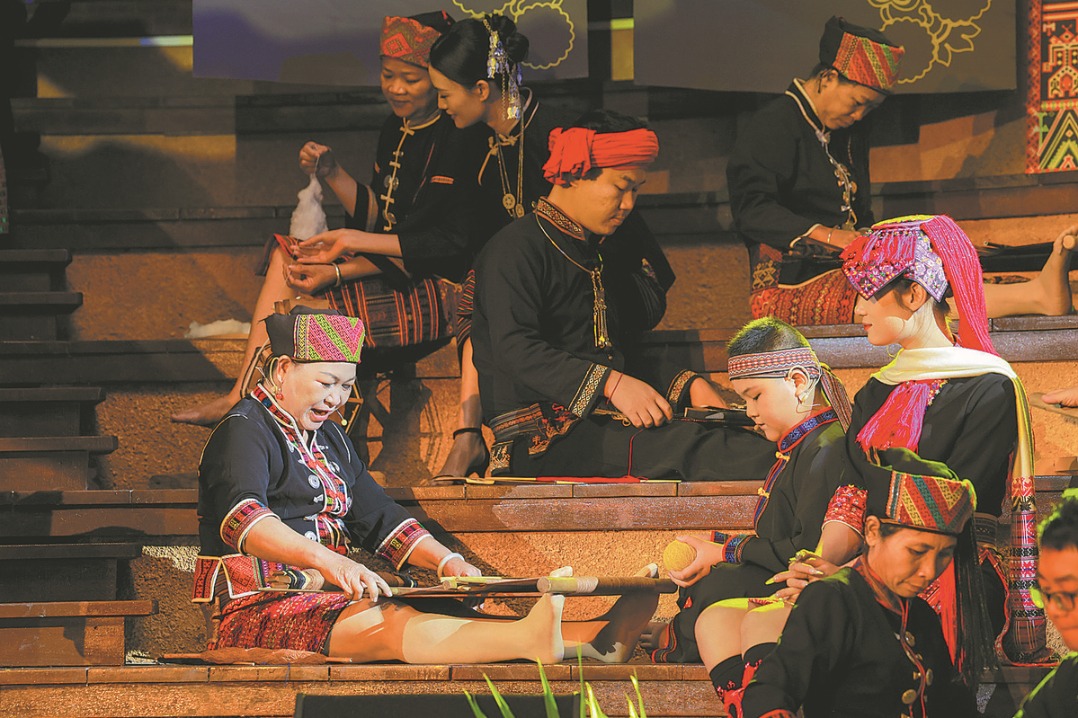 Weaving preservation with tradition