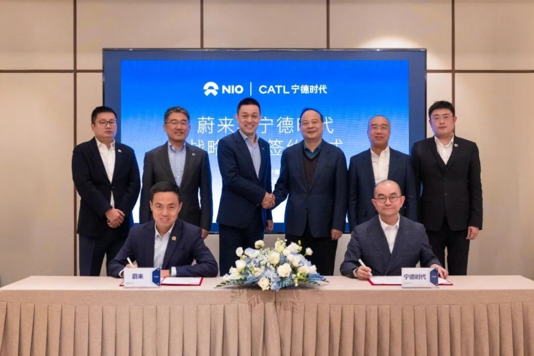 Nio, CATL vow to build world's largest battery swap network