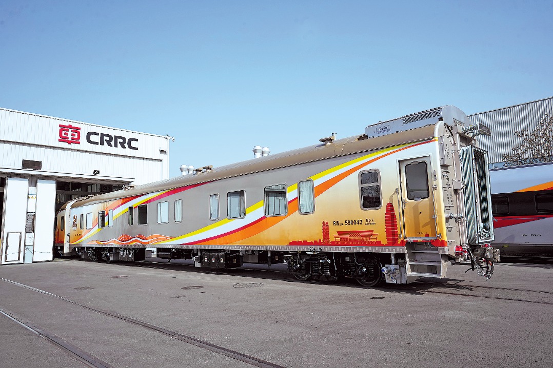 Hotel-like tourist train gearing up for April launch
