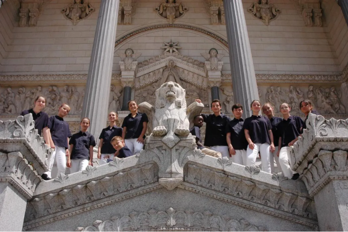The angelic voices of les petits chanteurs de Saint-Marc!