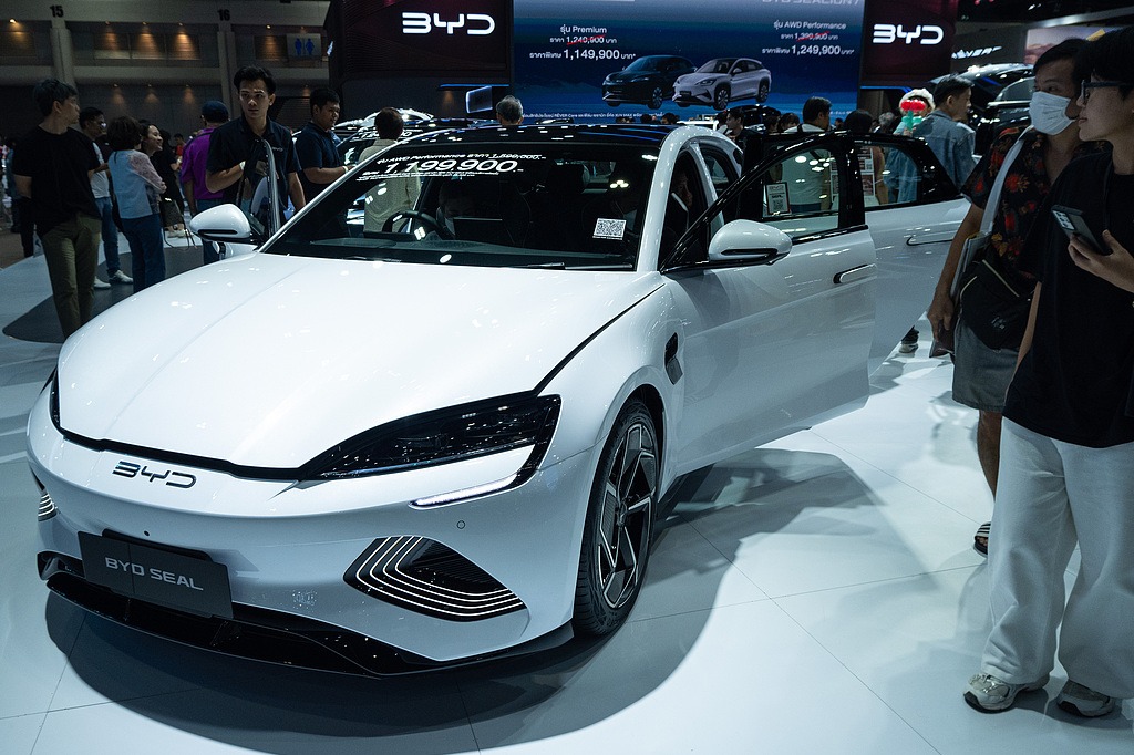 Chinese EVs take center stage at Bangkok intl motor show