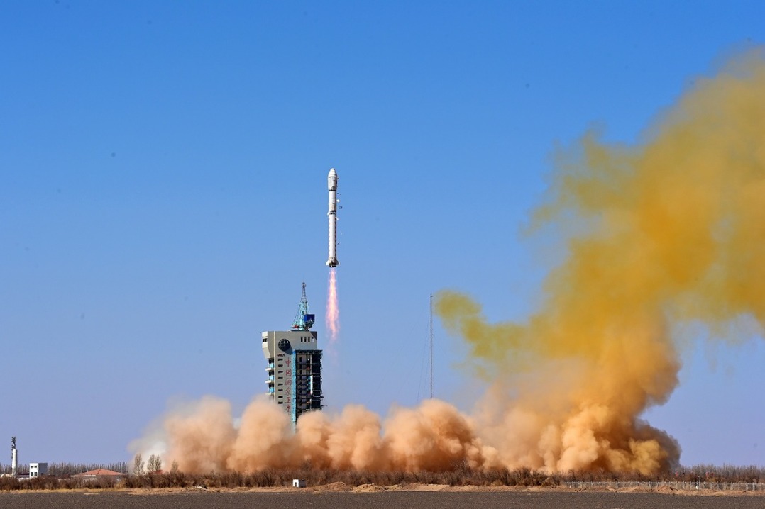 China launches four experimental satellites
