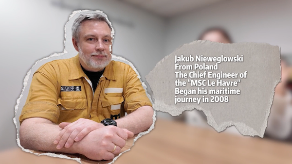 Jakub's journey: From shipyard to sea