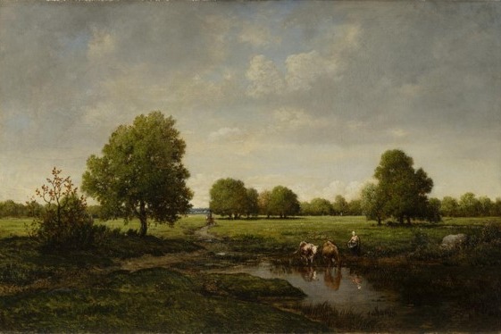 Hubei exhibition traces evolution of French landscape painting