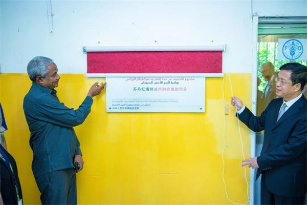 China-aided poverty alleviation project launched in Sudan’s Red Sea state