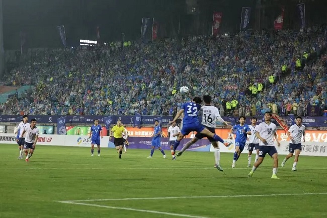 Jiangsu Football City League goes viral in China