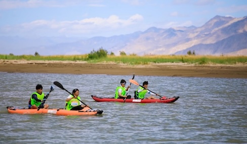 Xizang hosts multisport event above 3,500 meters