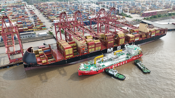 Ningbo-Zhoushan Port surpasses LNG bunkering milestone