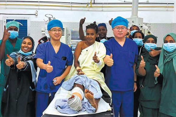Shanxi doctors devoted to medical mission in Djibouti