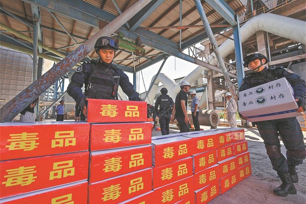 Drop in drug arrests indicates progress