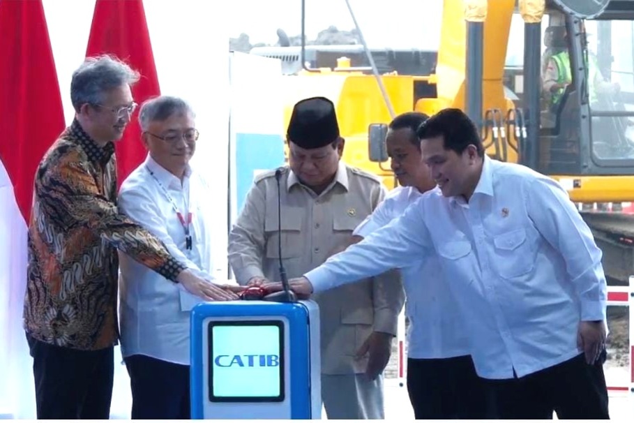Prabowo inaugurates groundbreaking CATL-backed EV battery project in Indonesia
