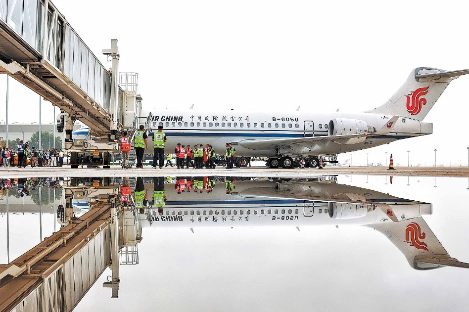 Air China C909 makes international debut flight on Mongolia route