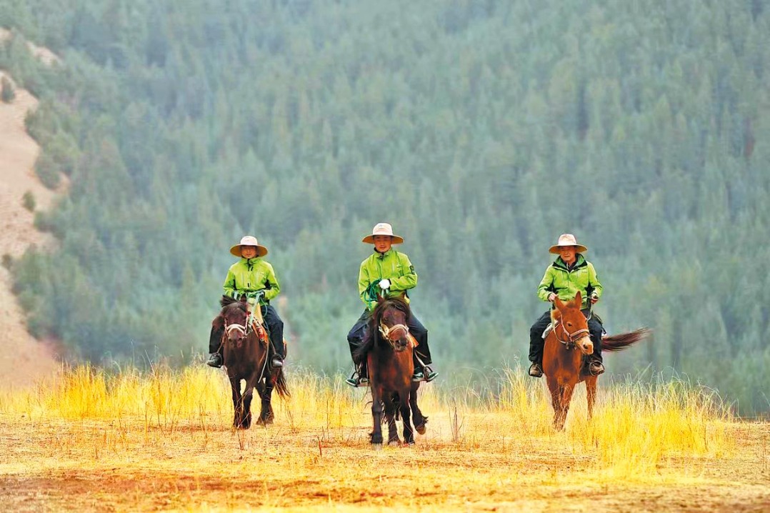 For a ranger, no mountain is too high to climb