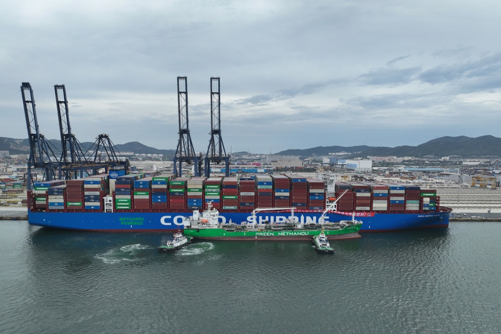 China launches green methanol bunkering at Dalian Port