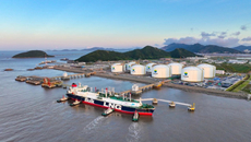 Zhoushan's LNG project nears completion ahead of schedule