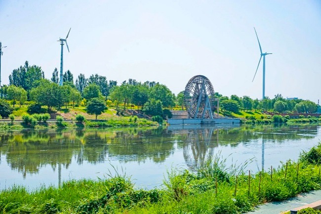 Per capita green space area reaches 21 square meters in E-Town