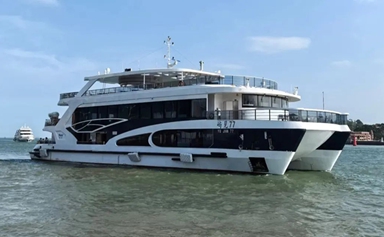 Xiamen debuts China's first all-electric passenger ship