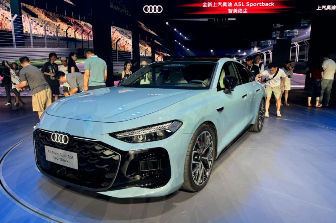 SAIC Audi's A5L Sportback offers mechanical, AI appeal