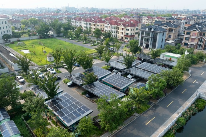 Melin village harnesses sunshine for low-carbon future