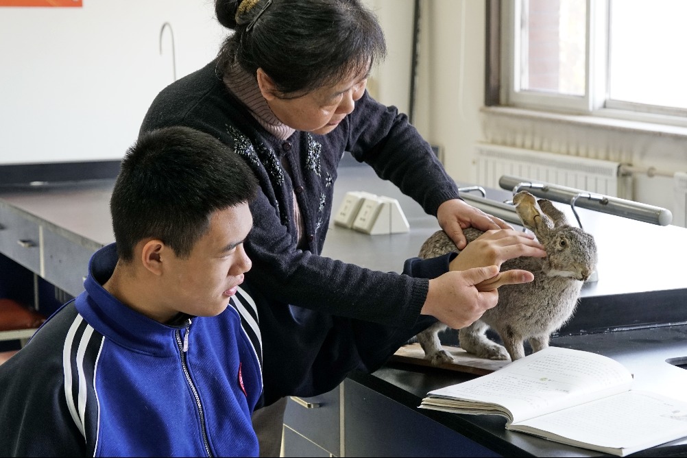China hits 97% enrollment rate for disabled students in compulsory education